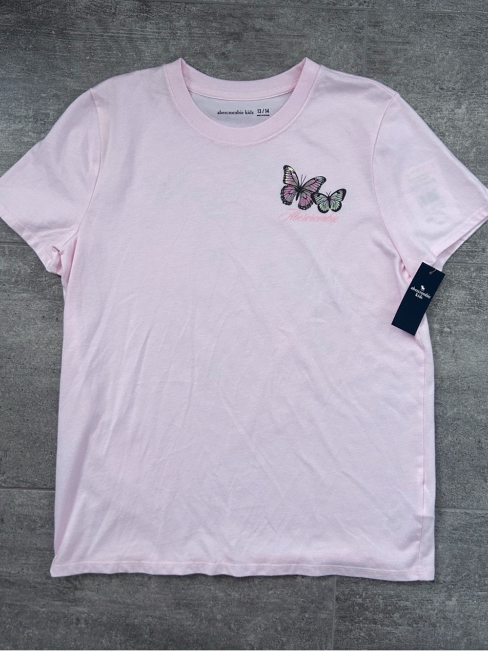 Abercrombie Kids NWT Butterfly Tee Size 13/14